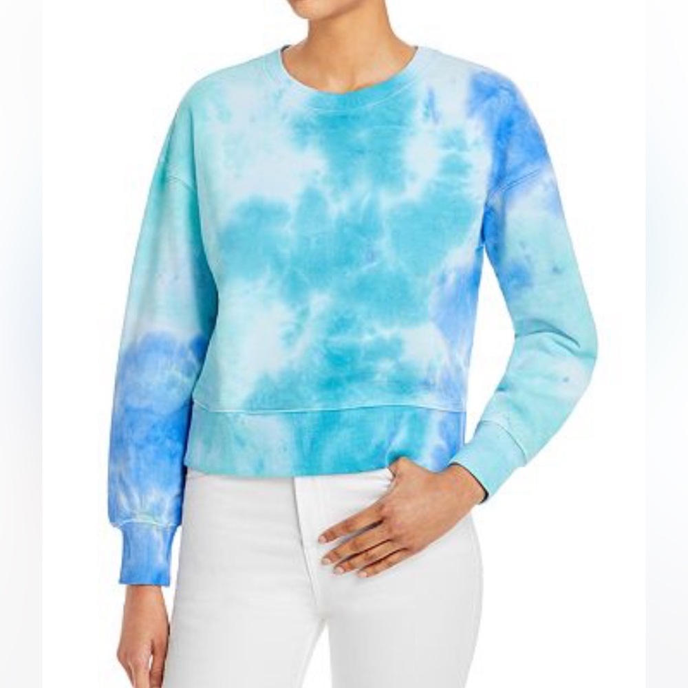 AQUA tie dye sweatshirt